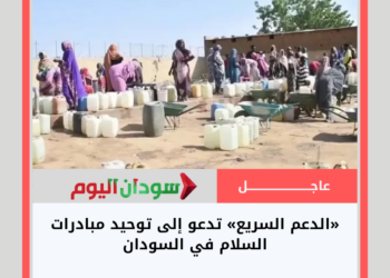«الدعم السريع» تدعو إلى توحيد مبادرات السلام في السودان