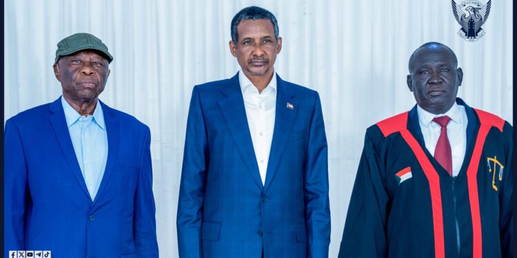 الحلو يؤدي الإعلان الصادق نائباً لرئيس المجلس الرئاسي لجمهورية السودان