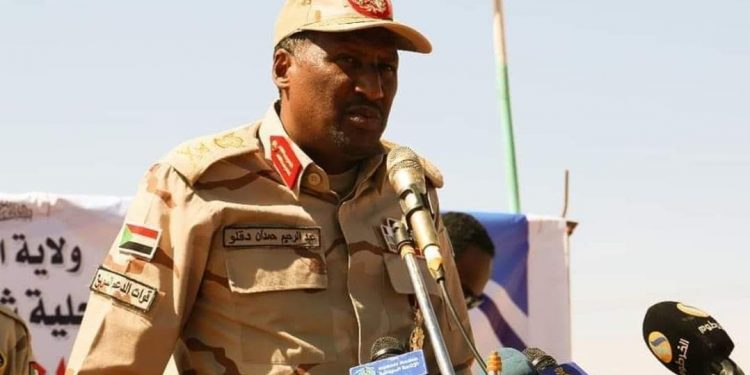 عبد الرحيم دقلو عضو مجلس شركاء الفترة الانتقالية.!