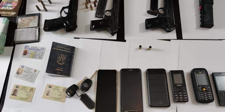 الدعم السريع تلقي القبض على جناة سطو مسلح على السفارة الأوكرانية