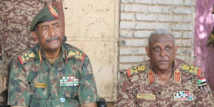 البرهان وياسر العطا