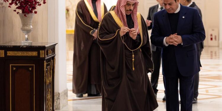 السيسي وفيصل بن فرحان