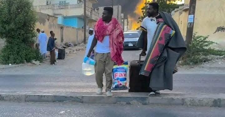 بورتسودان تشتعل، ونزوح 120 أسرة في بورتسودان