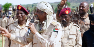 رئيس المجلس الرئاسي، قائد قوات الدعم السريع، الفريق أول محمد حمدان دقلو،