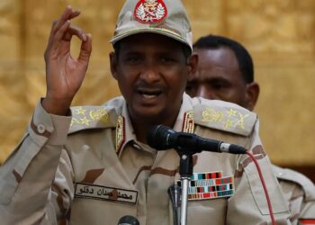 قائد قوات الدعم السريع الفريق أول محمد حمدان دقلو