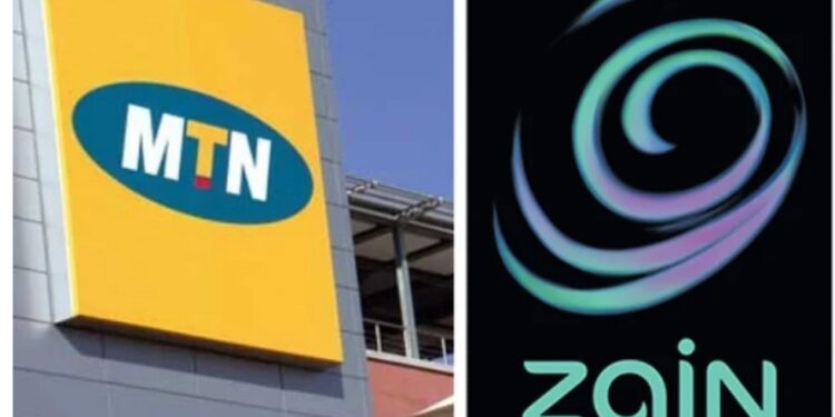 شبكات الاتصال زين MTN