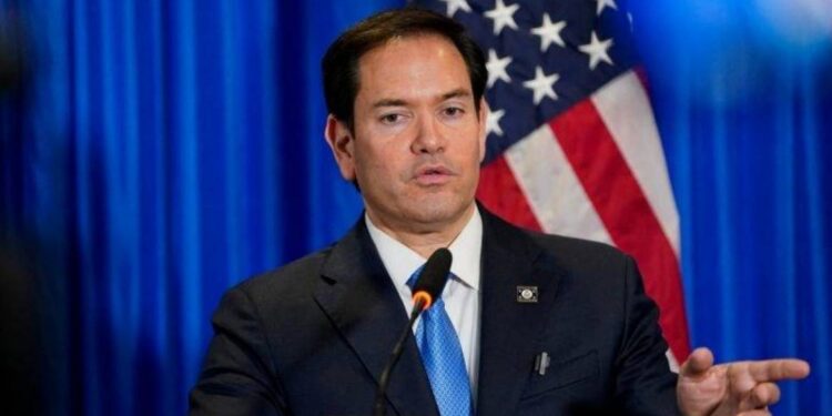 وزير الخارجية الأمريكي ماركو روبيو