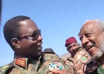 الكباشي برفقة والي سنار بحكومة النظام البائد