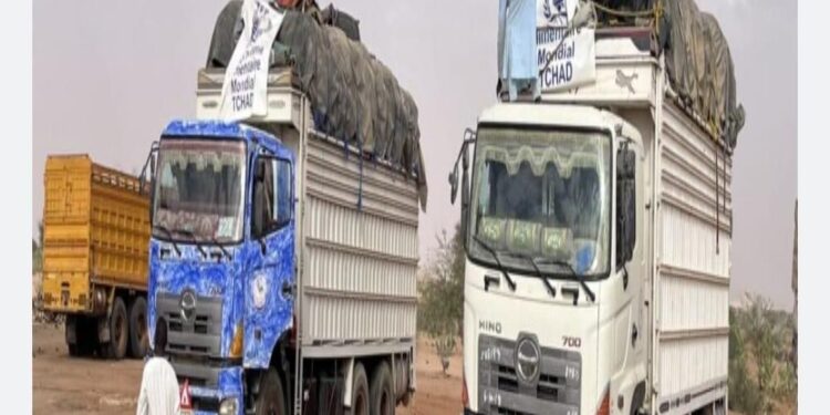 حركات الارتزاق تمنع شاحنتين إغاثة من دخول مخيم زمزم للنازحين